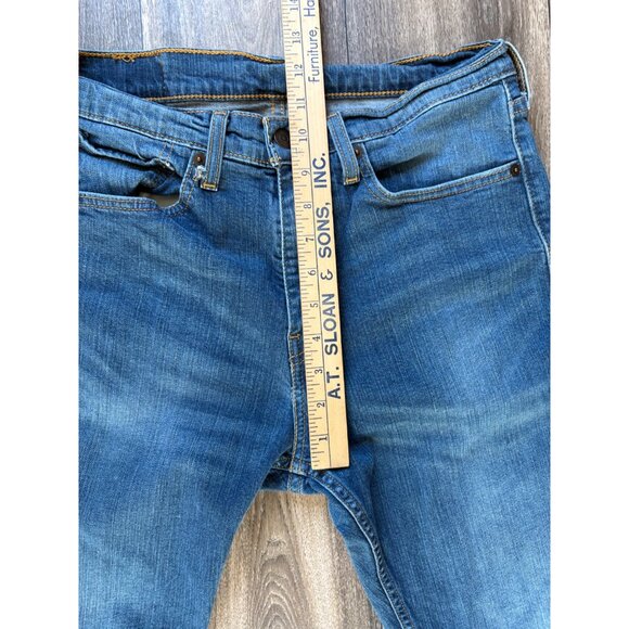 Levi's Men's Classic 505 Regular Fit Jean Straight Leg, Light Blue, Size 32X32 - Picture 6 of 9